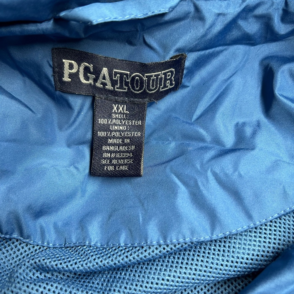 PGA Tour Blue Windbreaker Jacket XXL (see description for extra details) - Picture 5 of 7